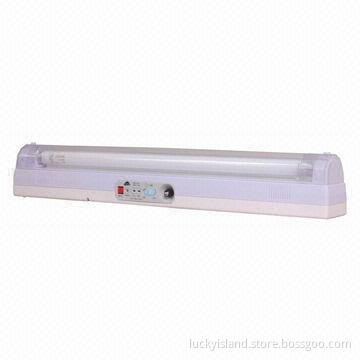 Rechargeable Fluorescent Lamp with 110 to 220V AC Recharge Power Source